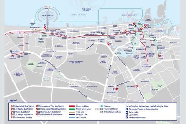 RTA undertakes integrated transport project around 9 Expo 2020 Bus Stations