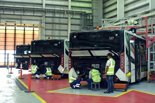 Dubai's dnata opens new bus maintenance facility at Dubai International
