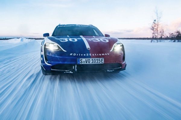 Porsche Goes the Extreme to Kick Off Launch for New Taycan Cross Turismo