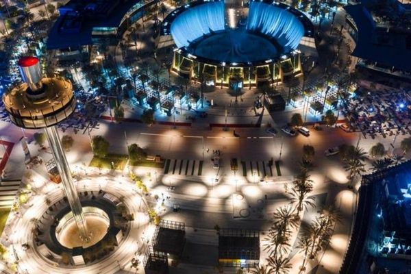 Expo 2020 attractions: Reverse waterfall, observation tower with 'flying park'