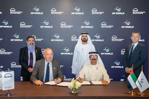 MAN Energy Solutions & DP World sign cooperation agreement