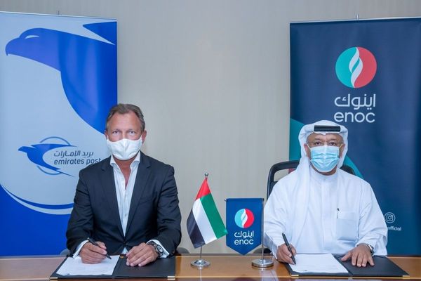 Emirates Post partners with ENOC Group to enhance its last-mile delivery services