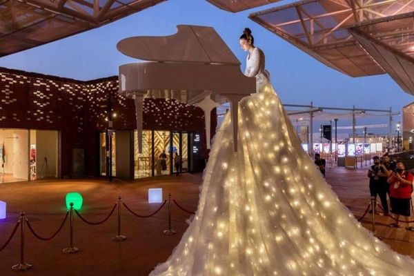 Expo 2020 unveils the brand new attraction 'Flying Piano'