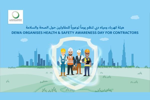 DEWA organises Health & Safety Awareness Day for contractors