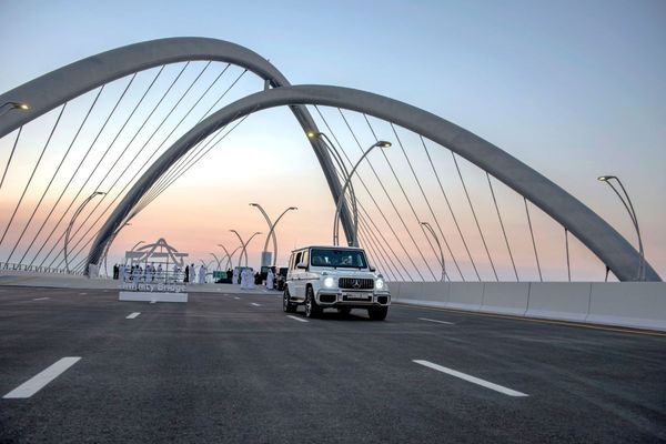 Dubai's Infinity Bridge opens, saves traffic time