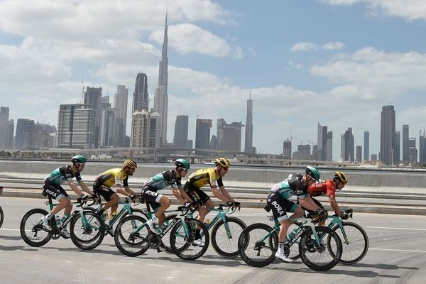 Pogačar, Two time Winner at UAE Tour enjoys a Golden Victory