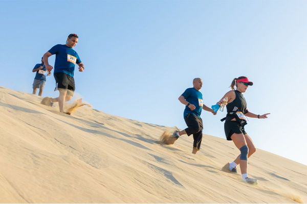 Champions in Desert Running at Al Marmoom Ultramarathon