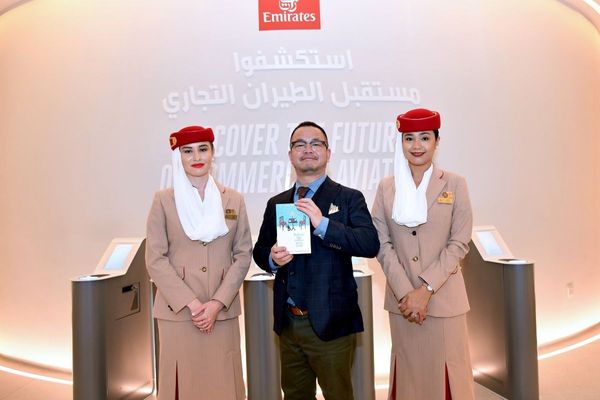 Emirates & author Toshikazuo Kawaguchi shared time-travel journey at Expo 2020 Dubai