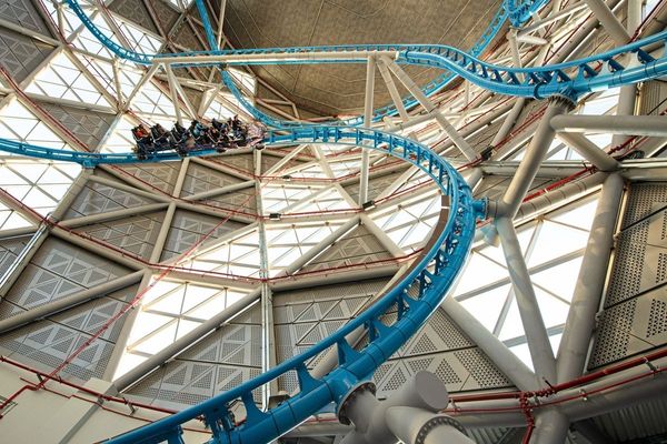 Storm Coaster: The Fastest Indoor Rollercoaster in Dubai