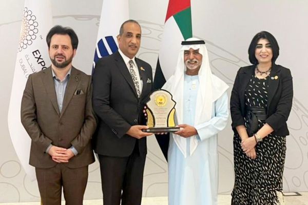 Nahyan bin Mubarak receives title as 'Most Creative Personality' at Expo 2020