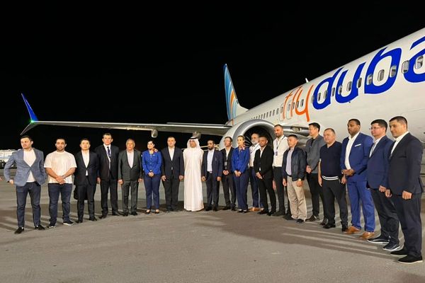 flydubai celebrates inaugural service to Samarkand