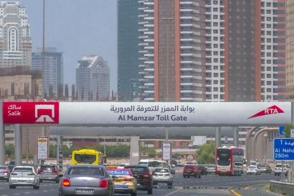 Total number of vehicles crossing Dubai's Salik toll gates daily revealed