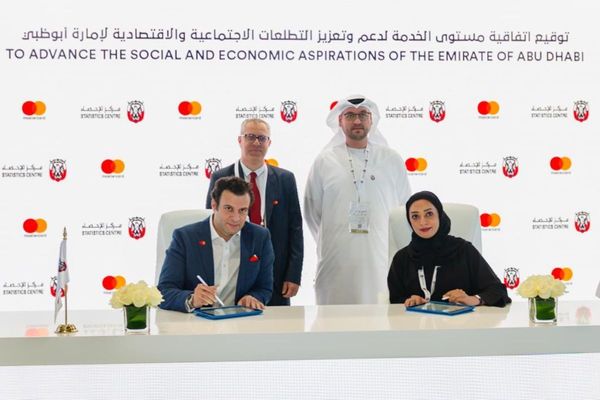 Statistics Centre - Abu Dhabi, Mastercard sign agreement to identify consumer spending trends