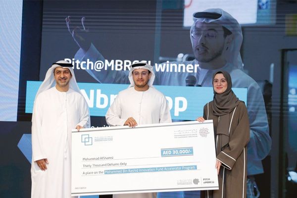 MBRCGI and MBRIF declare Pitch@MBRCGI innovation competition winners