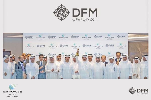 Empower rings market opening bell at DFM