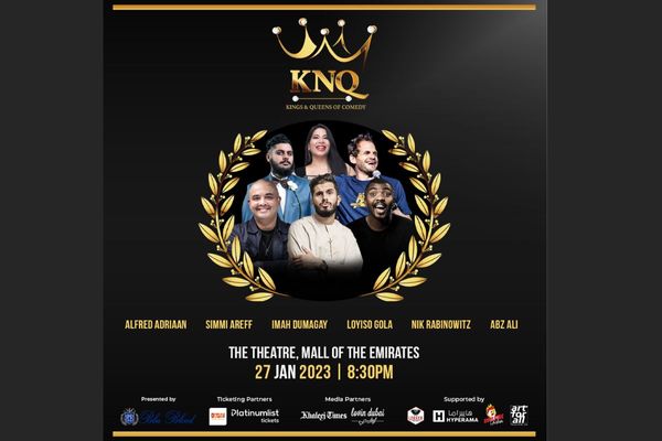 'Kings and Queens of Comedy' coming to Dubai on January 27, 2023