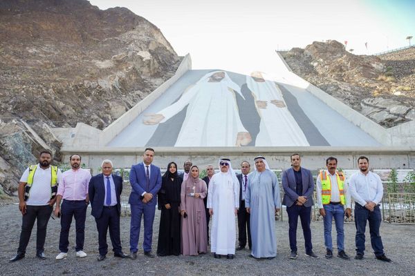 DEWA launches construction work for Hatta Sustainable Waterfalls project