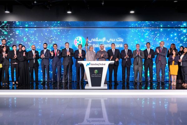 DIB rings market opening bell celebrating its listing