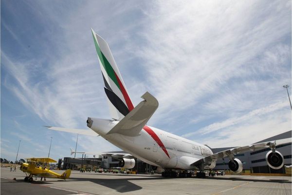 Emirates A380 lands in New Zealand for first time post pandemic