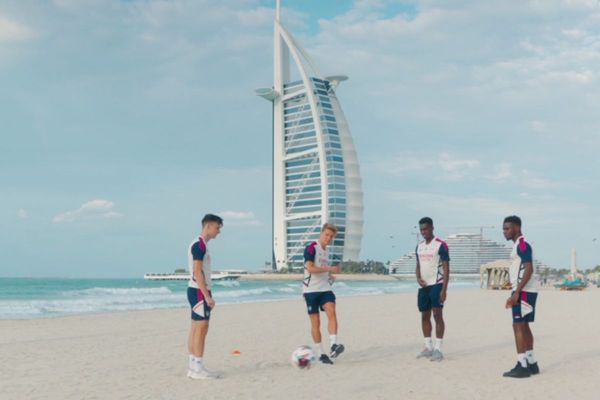 Emirates kicks off 'street' football challenge with AC Milan, Arsenal and Olympique Lyonnaise players