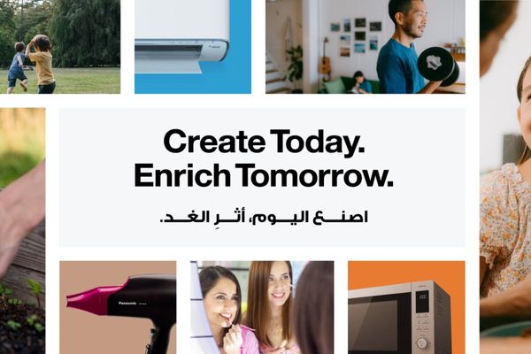 Panasonic unveils its new brand action slogan, 'Create Today. Enrich Tomorrow'