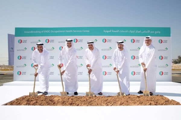 ENOC Group breaks ground on occupational health screening centre