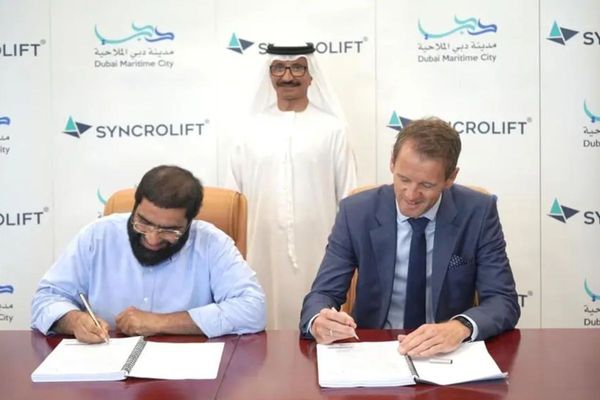 Dubai Maritime City collaborates with Syncrolift AS to enhance capabilities of ship lifts
