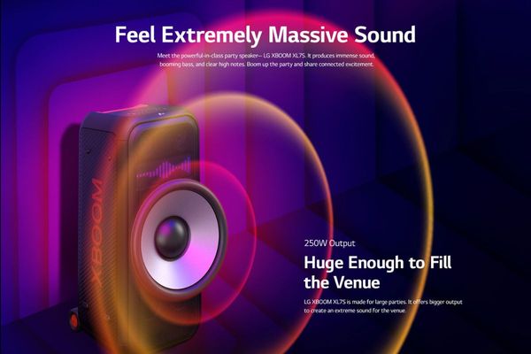 LG launches new ultimate party speaker in XBOOM series
