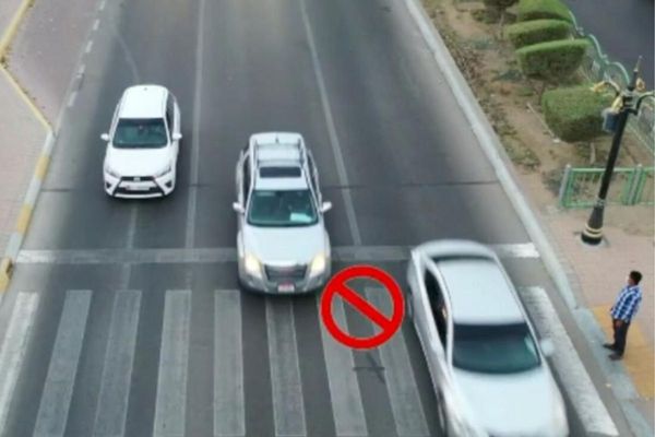 Pedestrian Crossings in UAE: Failure to Stop Results in Dh500 Fine and 6 Black Points for Drivers