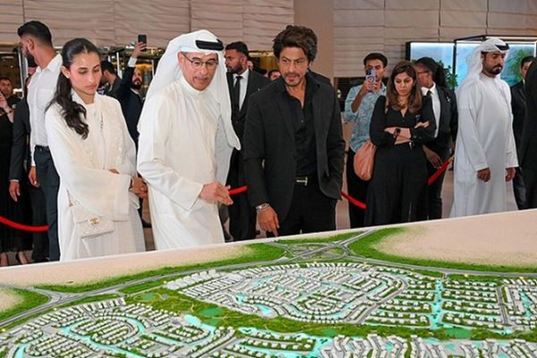 Emaar Unveils Dh73 Billion Project In Presence of Bollywood Superstar Shah Rukh Khan