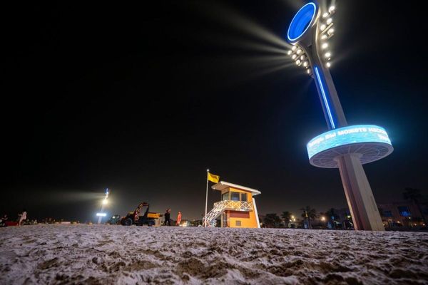 Dubai makes night swimming beaches accessible for people of determination