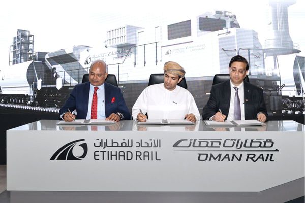 Oman and Etihad Rail Company partners with Jindal to establish sustainable logistics solution