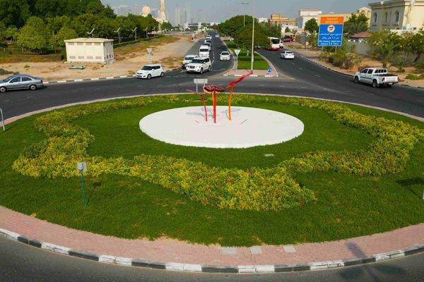 Dubai Municipality completes beautification work on 4 prominent roundabouts in the city
