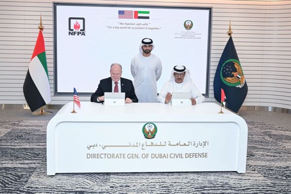 Dubai Civil Defense partners with NFPA to advance fire safety initiatives