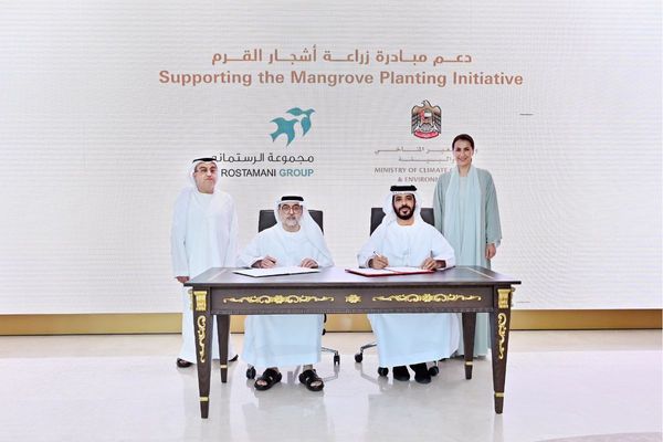 MOCCAE, Al Rostamani Group to drive the UAE's commitment to planting mangroves