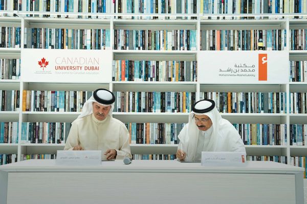Mohammed Bin Rashid Library and Canadian University in Dubai forge partnership to advance education and knowledge