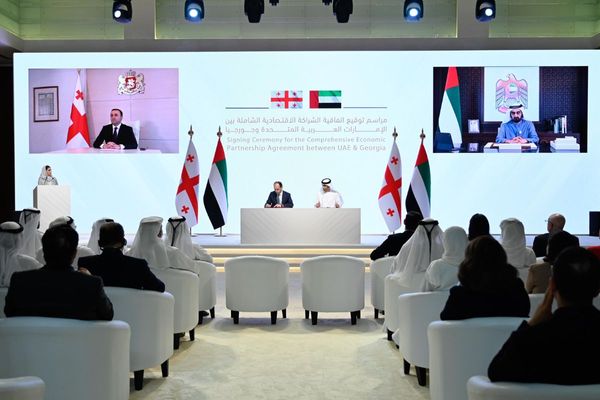 UAE and Georgia sign CEPA to double non-oil trade to $1.5 billion in 5 years