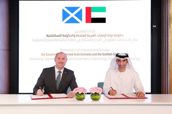 UAE and Scotland strengthen bilateral ties with signing of MoU on trade and innovation