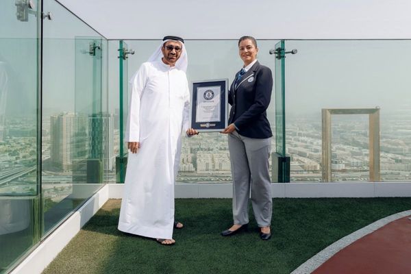 Dubai’s Wasl sets new Guinness World Records title for ‘Highest Running Track on a Building’