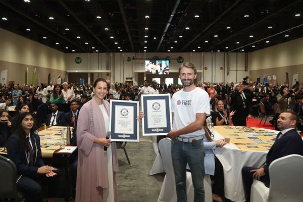 MoCCAE Set Two World Records for Climate Change Awareness with 1100+ Students