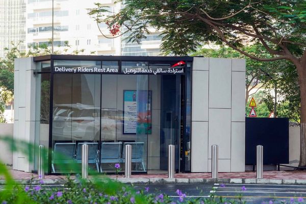 RTA constructs 40 air-conditioned rest areas for delivery riders