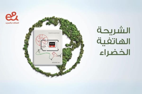 e& Introduces Green SIM Card Initiative for UAE Customers