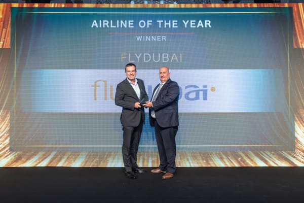 flydubai Wins 'Airline of the Year' Title at The Aviator Middle East Awards