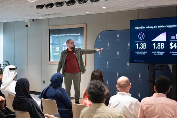 Dubai Press Club and Dolby Host Workshop on Immersive Podcasting