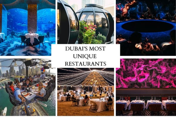 The Most Unique Restaurants in Dubai
