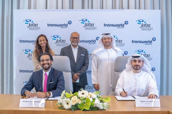 JAFZA, Transworld Group to Establish State-of-the-Art Logistics Centre