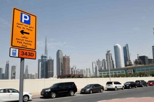 RTA Announces Free Parking for New Year Long Weekend