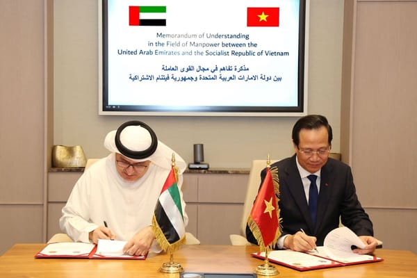 UAE, Vietnam sign MoU on workforce