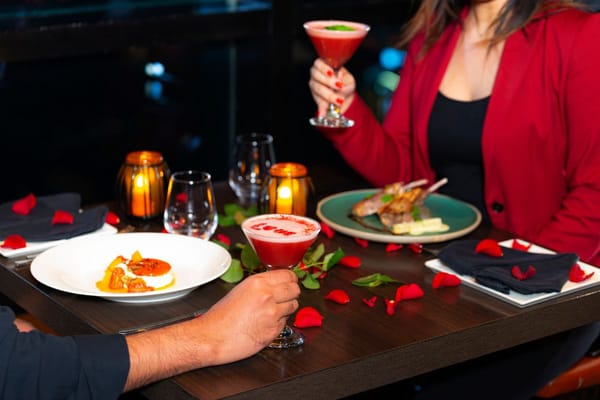 Celebrate Valentine's Day at Observatory Bar & Grill with a Unique View and Fine Dining