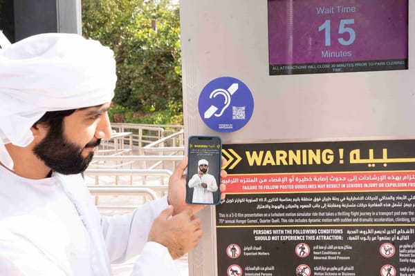 Amsaan and MOTIONGATE Unveil Deaf-Accessible Theme Park Experience